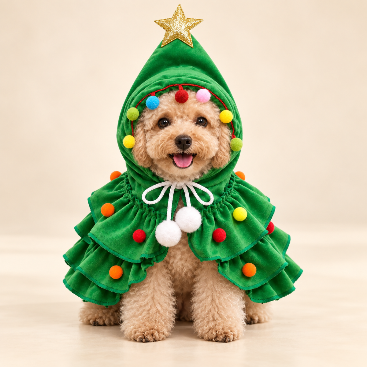 Puppy Christmas™ Christmas Tree Pet Costume for Dogs & Cats