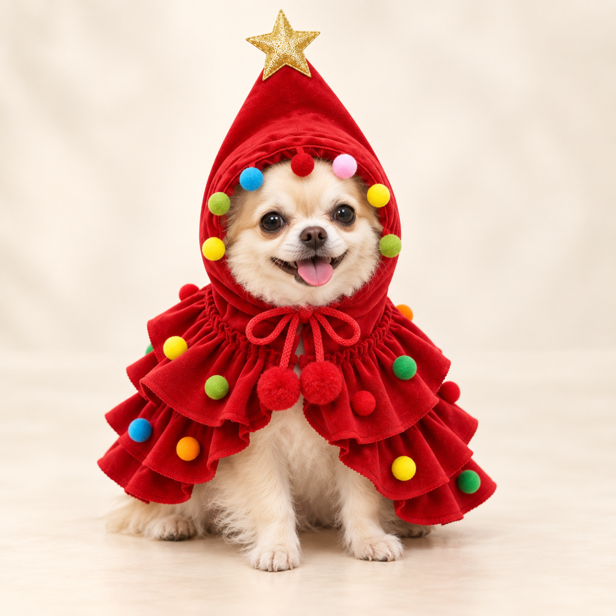 Puppy Christmas™ Christmas Tree Pet Costume for Dogs & Cats